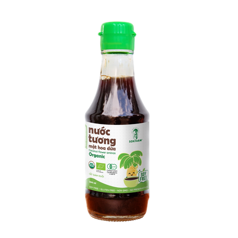 Sokfarm nước tương mật hoa dừa Organic cho bé