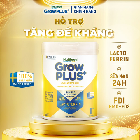 Nutifood GrowPlus+ Colostrum Lactoferrin 1+ 800g