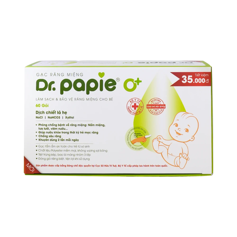 Gạc răng miệng Dr Papie H/60 gói