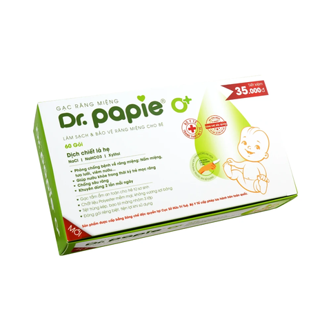 Gạc răng miệng Dr Papie H/60 gói