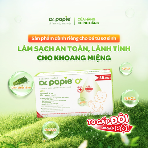 Gạc răng miệng Dr Papie H/60 gói