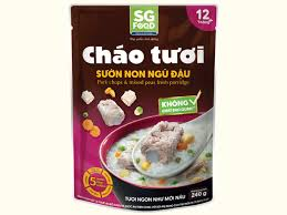 SG food cháo tươi sườn non ngũ đậu 12+