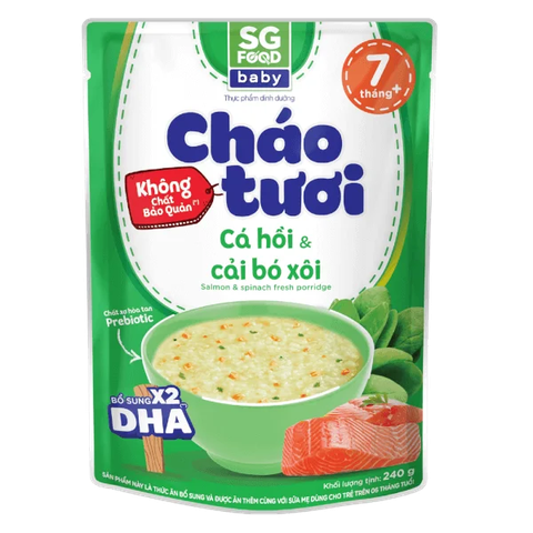SG food cháo tươi 7m