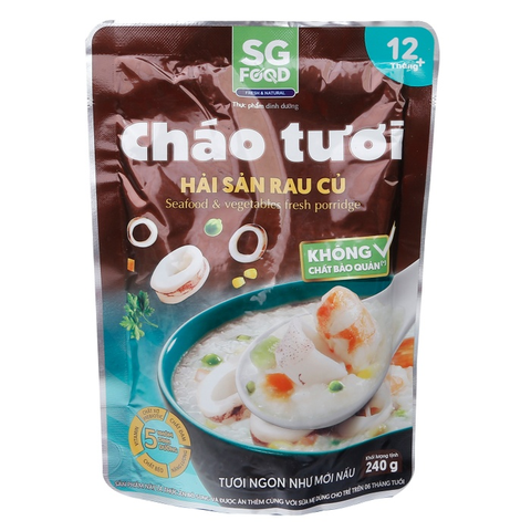 SG Food Cháo tươi 12m