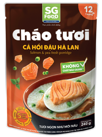 SG Food Cháo tươi 12m
