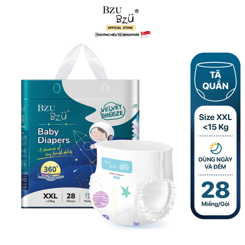 Bzu Bzu tã quần VelvetBreeze