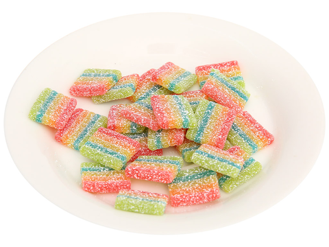 Chupa Chups Kẹo dẻo hương trái cây Sour Belts gói 56g