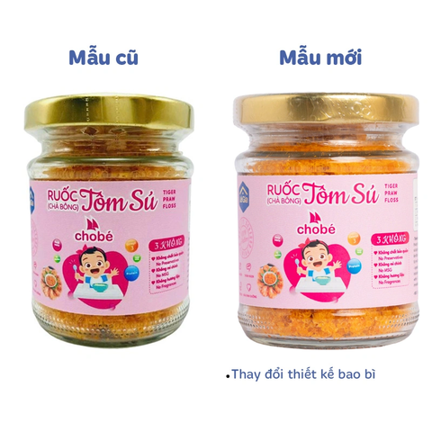 Lê Gia ruốc (chà bông) Tôm sú cho bé 45