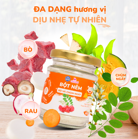 Lê Gia bột nêm ăn dặm cho trẻ từ 6th