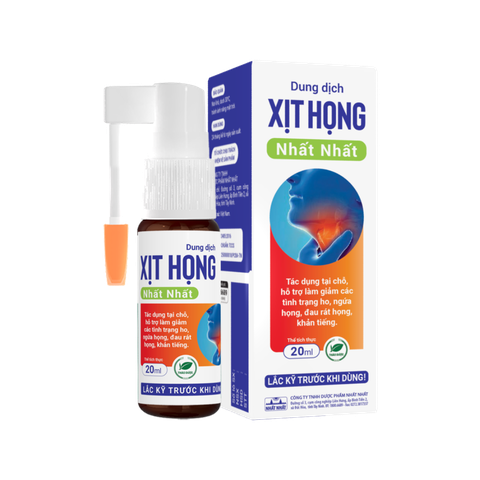Dung dịch xịt họng Nhất Nhất 20ml