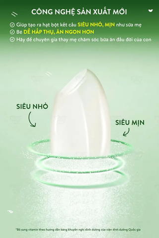 Mămmy bột ăn dặm cho trẻ từ 6 tháng