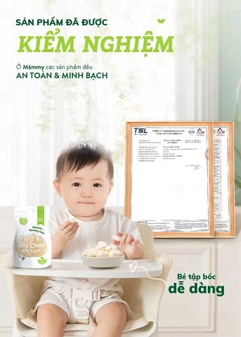 Mămmy bột ăn dặm cho trẻ từ 6 tháng