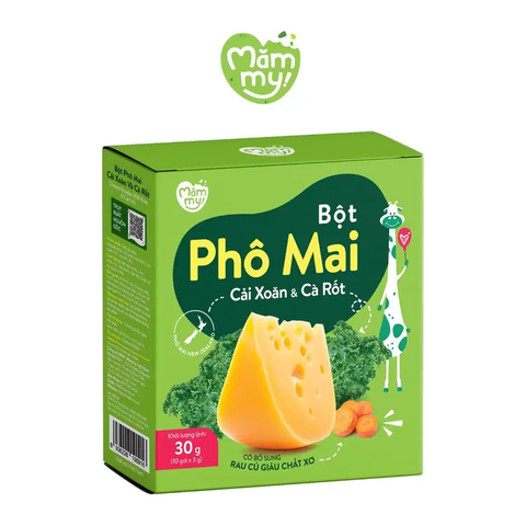 Mămmy Bột phô mai cho trẻ từ 6 tháng
