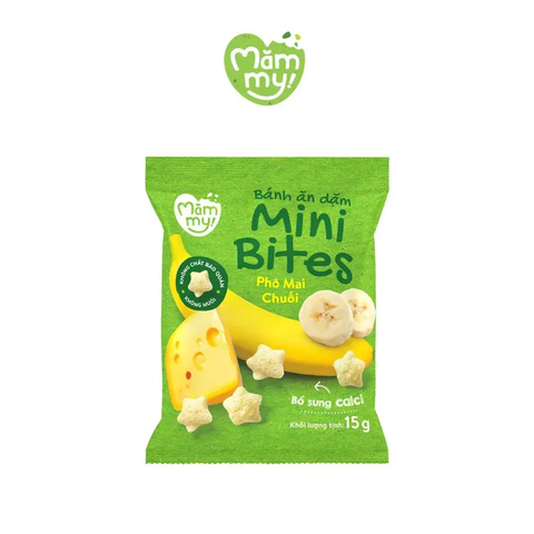 Mămmy bánh ăn dặm Mini Bite cho bé từ 6 tháng