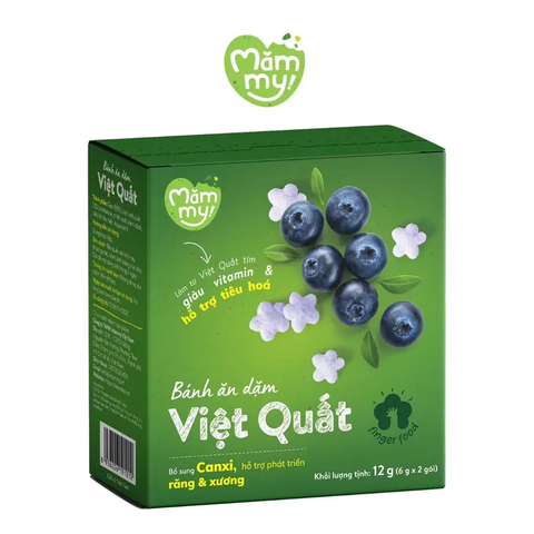 Mămmy bánh ăn dặm hộp 12g cho trẻ từ 6 tháng