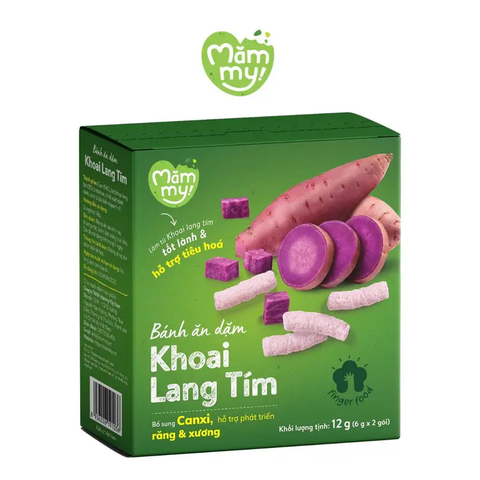 Mămmy bánh ăn dặm hộp 12g cho trẻ từ 6 tháng