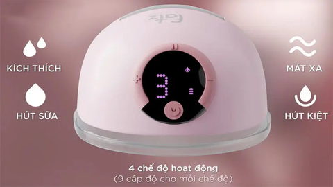 Fatz Máy hút sữa điện rảnh tay không dây Freemax 12