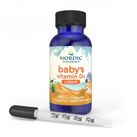 Vitamin D3 thuần tinh khiết Nordic Naturals lọ 22,5ml