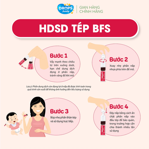 Femalto drops dạng ống 0.5ml