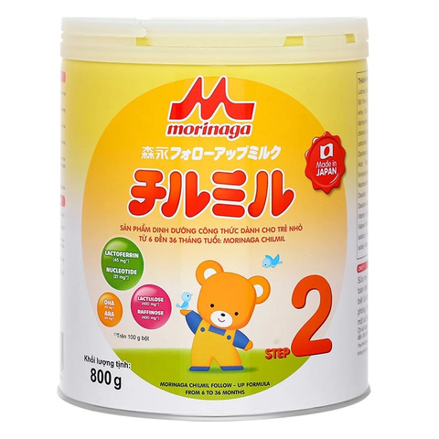 Morinaga Chilmil số 2 cho trẻ 6 - 36m 800g
