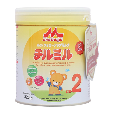 Morinaga Chilmil số 2 cho trẻ 6 - 36m 320g