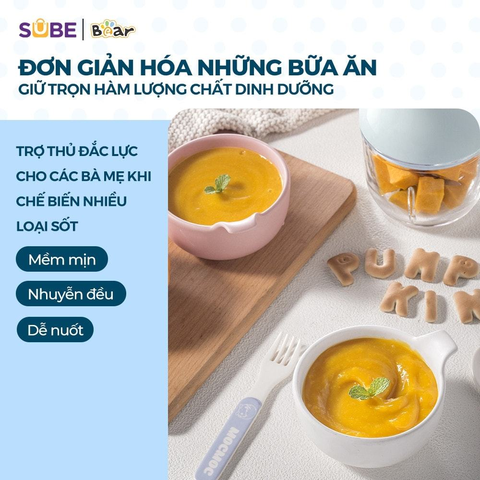 Máy xay ăn dặm Bear 0.3L GR-B03V8