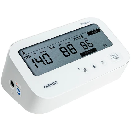Máy đo huyết áp cảnh báo đột quỵ Omron Hem-7194T1 IQ BT