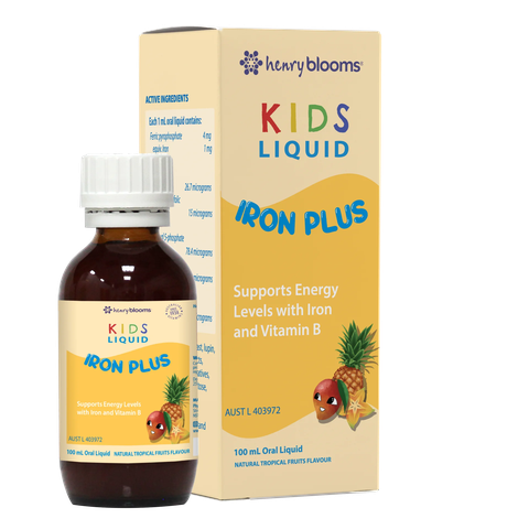 Henry Blooms Kids Liquid Iron Plus 100ml