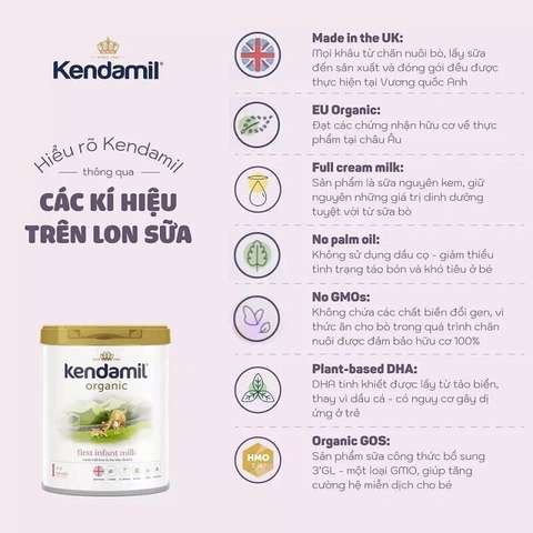 Kendamil Organic số 2