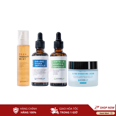 Combo Kyunglab Skincare Routine Trị Mụn Hoàn Hảo Cho Da - Combo Tăng Cường