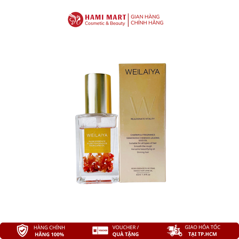 Tinh Dầu Dưỡng Tóc  Hoa Hồng Hương Nước Hoa Weilaiya 40ml