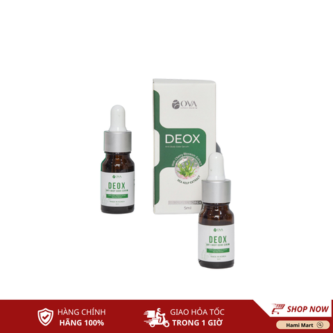 Serum Khử Hôi Nách, Hôi Chân Ova Deox - Hộp 5ml