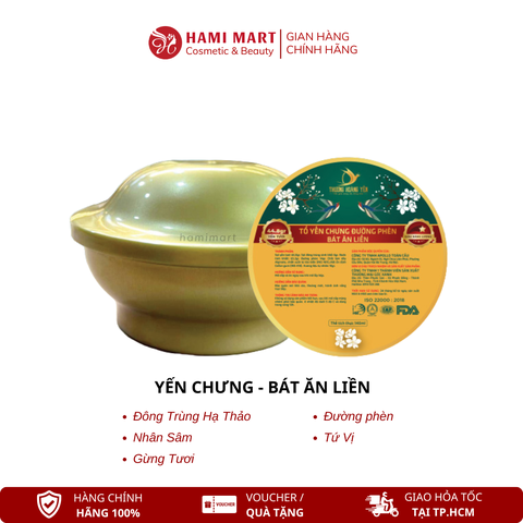Yến Chưng Thảo Mộc Ăn Liền Thượng Hoàng Yến Bát Ăn Liền
