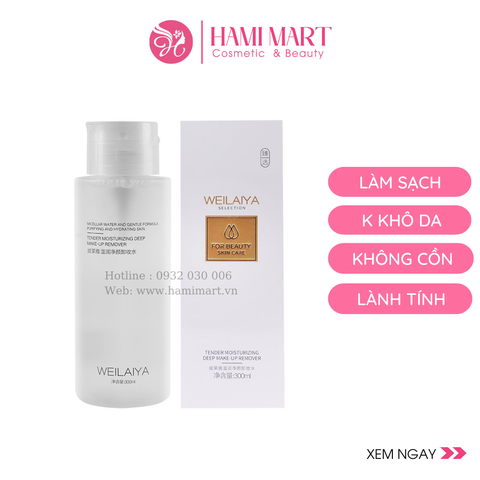 Tẩy Trang Thảo Mộc Weilaiya 300ml