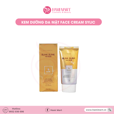 [XẢ KHO LỖ] Kem dưỡng da mặt Sylic Blink Blink Face Cream dưỡng trắng da ban ngày