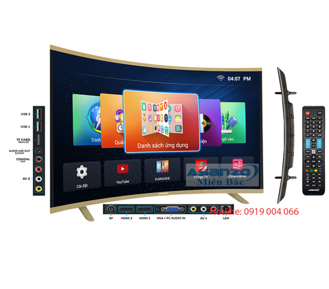Tivi Smart Asanzo màn hình cong AS32CS6000 - 32 inch