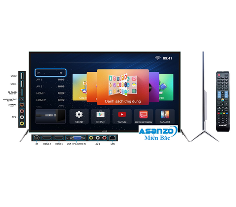 TIVI SMART 4K ASANZO 55AU8000 - 55 inch