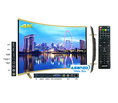 SMART TIVI CONG 4K ASANZO 50 INCH 50UC6000