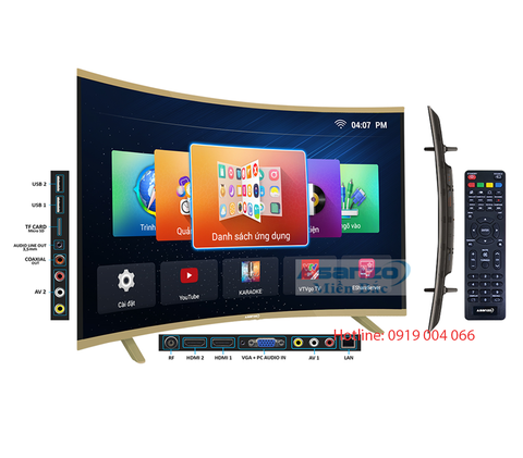 Tivi Smart Asanzo màn hình cong AS40CS6000 - 40 inch
