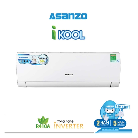 Điều hòa không khí Asanzo 18000BTU 1 chiều Inverter K18N66