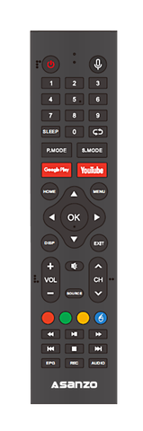 Tivi Smart 4K Asanzo có điều khiển giọng nói model 55US9