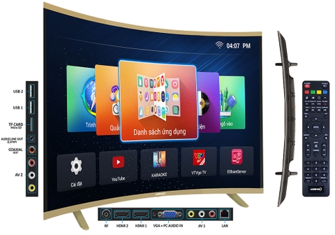Tivi Smart 40 inch màn hình cong Voice Search 40CV6600
