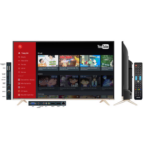 Tivi Smart Asanzo 43inch Điều Khiển Bằng Giọng Nói - 43VS6