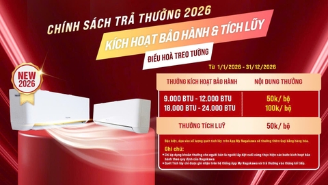 CHÍNH SÁCH KÍCH HOẠT VÀ TÍCH LŨY TRÊN APP MY NAGAKAWA 2026