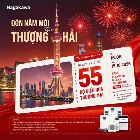 ĐÓN NĂM MỚI TẠI THƯỢNG HẢI CÙNG NAGA – TÍCH LŨY CÀNG ĐỦ, QUÀ CÀNG XỊN