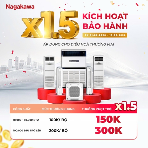 “BOOST” THƯỞNG KÍCH HOẠT BẢO HÀNH: X1.5 TIỀN VỀ TÚI