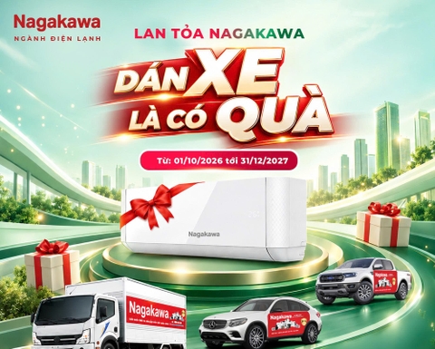 DÁN XE NAGA: LAN TỎA THƯƠNG HIỆU, NHẬN QUÀ CỰC XỊN!