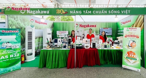 NAGAKAWA GÓP MẶT TẠI TRIỂN LÃM “TIÊU DÙNG XANH – CÙNG SỐNG LÀNH” DO BỘ CÔNG THƯƠNG TỔ CHỨC