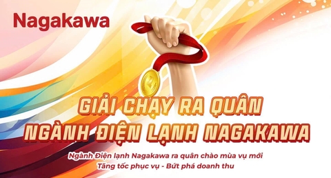 CHÀO ĐÓN GIẢI CHẠY RA QUÂN NGÀNH ĐIỆN LẠNH NAGAKAWA 2025