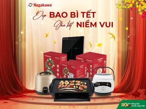 NAGAKAWA RA MẮT BỘ SẢN PHẨM TẾT GIÁP THÌN 2024